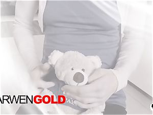 HER limit - gonzo ass fucking with Russian stunner Arwen Gold