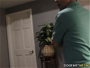 cheating brutha and parent see Lana Rhoades takes big black cock